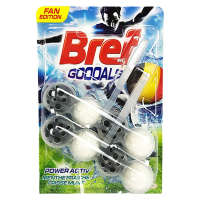 Bref toiletblok power active frisse munt (2 stuks)  SBR00064