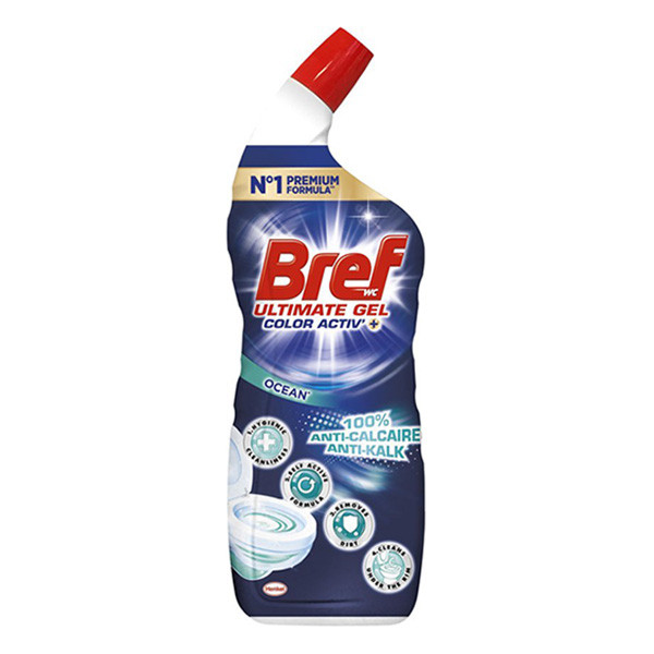 Bref toiletreiniger Ultimate Gel Color Activ+ Oceaan (700 ml) SBR00043 - 1