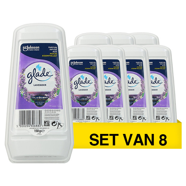 Aanbieding: Glade Brise Luchtverfrisser Lavendel (8 stuks à 150 gram) SGL00100 - 1