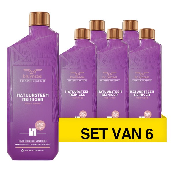 Aanbieding: Bruynzeel Natuursteenreiniger (6 stuks à 1 liter) SBR00167 - 1