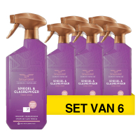 Aanbieding: Bruynzeel Spiegel & Glasreiniger Fresh Wood  Anti-Condens (6 stuks à 500 ml)