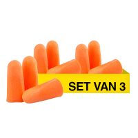 Aanbieding: Busters Oordopjes Polyurethaanschuim (3 verpakkingen à 8 stuks) SBU00070