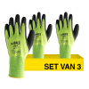 Aanbieding: Busters Tierra Tuinhandschoen Maat M (3 paar) SBU00080 - 1