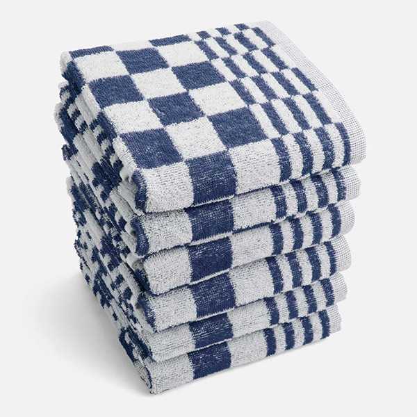 Byrklund Keukendoek | Clean & Fresh | Blauw | 50 x 50 cm | 6 stuks  SDR07513 - 2