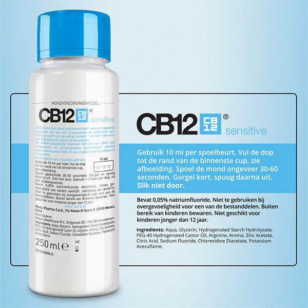 CB12 Sensitive Mondwater (250 ml) SCB00002 - 2