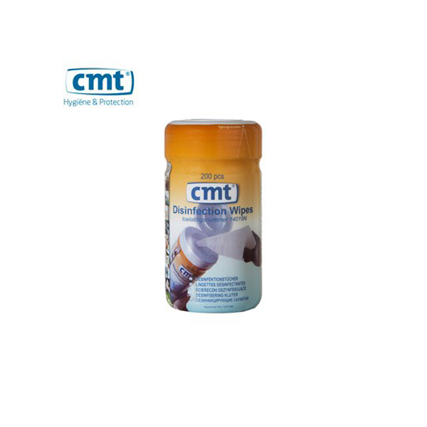 CMT Disinfection wipes bus blauw (200 doekjes)  SCM00062 - 1