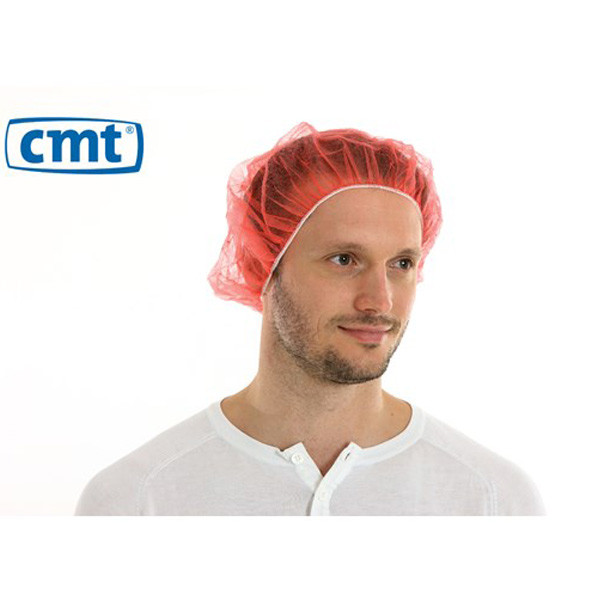 CMT Haarnet (rood, 1000 stuks)  SCM00012 - 1
