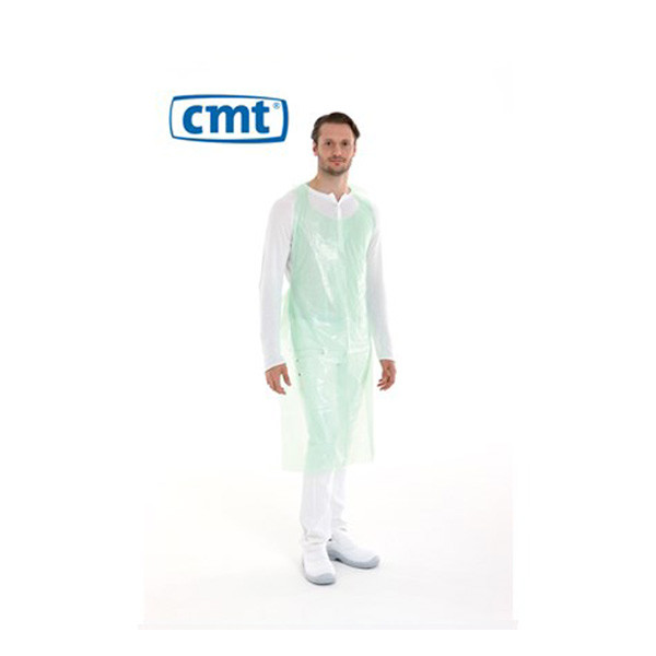 CMT Schort geruwd 125 x 80 cm (groen, 1000 stuks)  SCM00034 - 1