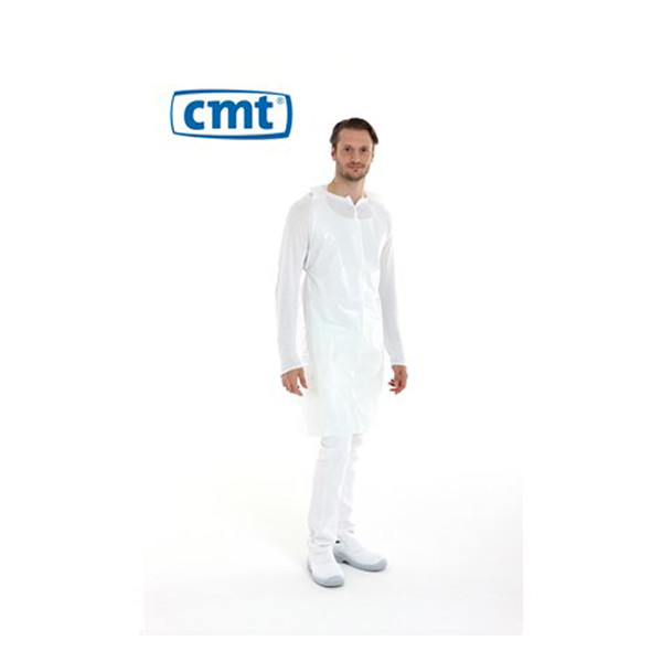 CMT Schort geruwd 125 x 80 cm (wit, 1000 stuks)  SCM00031 - 1