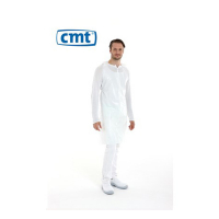 CMT Schort geruwd 125 x 80 cm (wit, 1000 stuks)  SCM00031