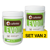 Aanbieding: Cafetto EVO Biologische Espressomachine Reiniger (2 verpakkingen à 1 kg) SCA05025