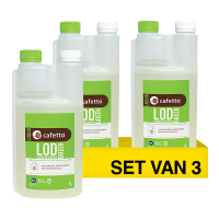 Aanbieding: Cafetto LOD Green Biologische Koffiemachineontkalker (3 verpakkingen à 1 liter) SCA05035