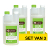 Aanbieding: Cafetto LOD Green Biologische Koffiemachineontkalker (3 verpakkingen à 1 liter) SCA05035 - 1