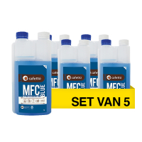 Aanbieding: Cafetto MFC Blue Reiniger Voor Melkopschuimer (5 verpakkingen à 1 liter) SCA05036