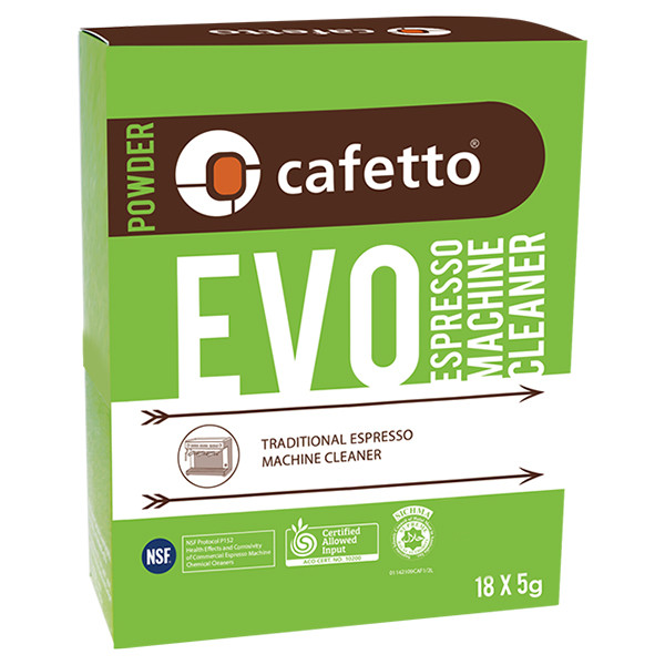 Cafetto Evo Biologische Espressomachine Reiniger (18 zakjes x 5 gram)  SCA00057 - 1