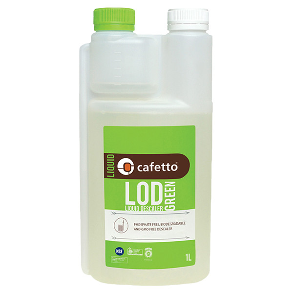 Cafetto LOD Green Biologische Koffiemachineontkalker (1 liter) SCA00045 - 1