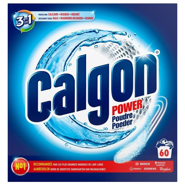 Calgon 3-in-1 wasmachinereiniger Power Poeder (1,5 kg)  SCA00015 - 1