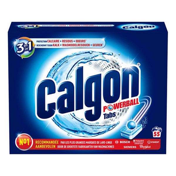Calgon 3-in-1 wasmachinereiniger Powerball Tabs (55 tabletten)  SCA00017 - 1
