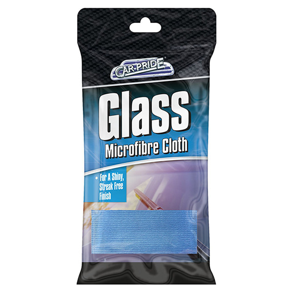 Car Pride microvezel glasdoeken (Blauw, 1 stuk)  SCA00020 - 1