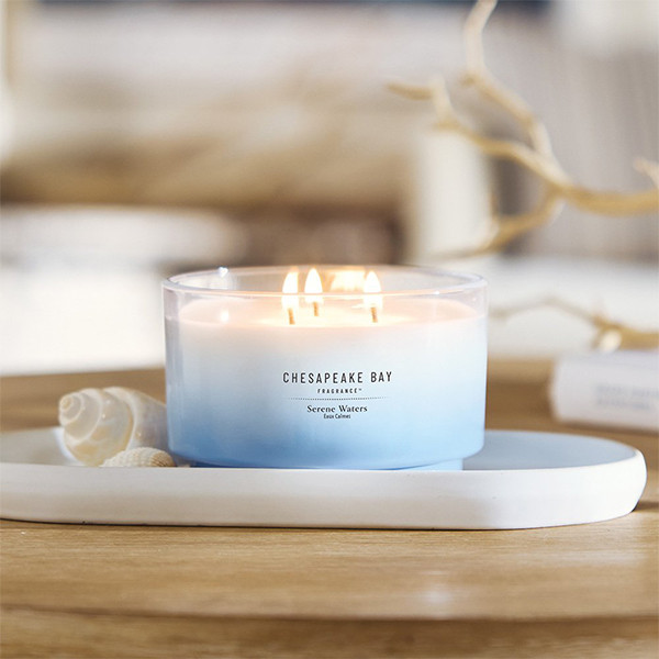 Chesapeake Bay Geurkaars Serene Waters 3-wick Large Jar (411 g) SCH00027 - 2
