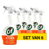 Aanbieding: Cif Keukenreiniger Spray Ultrafast (6 stuks - 500 ml) SCI00202 - 1