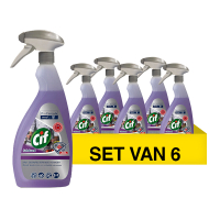 Cif Aanbieding: Cif Professional 2in1 Desinfecterende Reiniger Spray (6 stuks - 750 ml)  SCI00158
