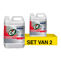 Cif Aanbieding: Cif Professional 2in1 Sanitairreiniger (2 stuks - 5 L)  SCI00146