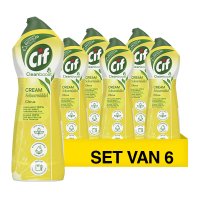 Aanbieding: Cif Vloeibaar Schuurmiddel Citroen (6 stuks - 750 ml) SCI00196