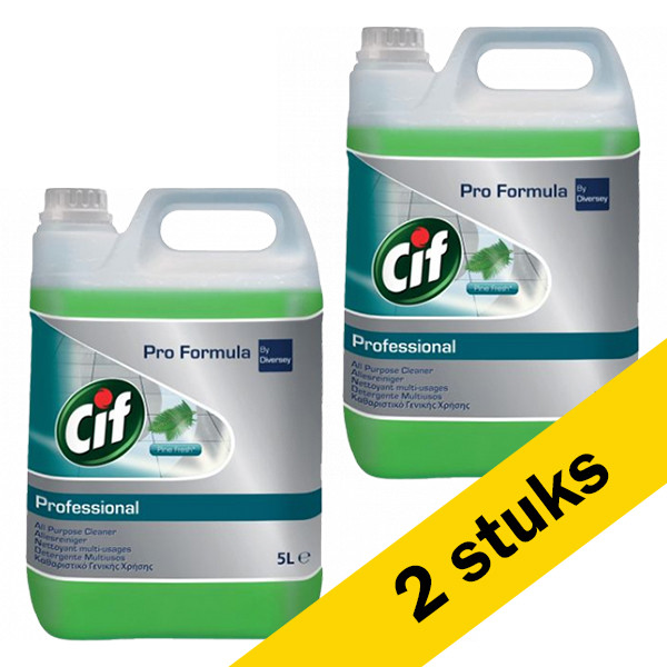 Aanbieding: Cif allesreiniger dennen (2 x 5 liter) SCI00107 - 1