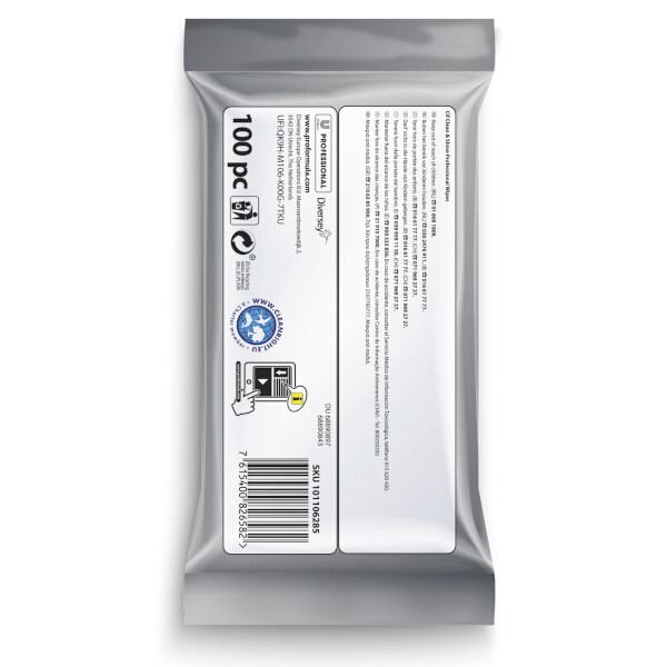 Cif Clean&Shine Professional Multifunctionele Reinigingsdoekjes (100 stuks)  SCI00161 - 2