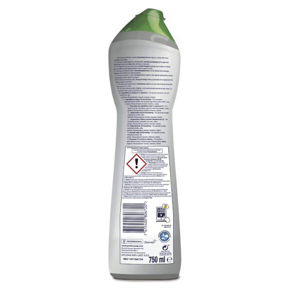 Cif Professional Cream Schuurmiddel Citroen (750 ml)  SCI00165 - 2