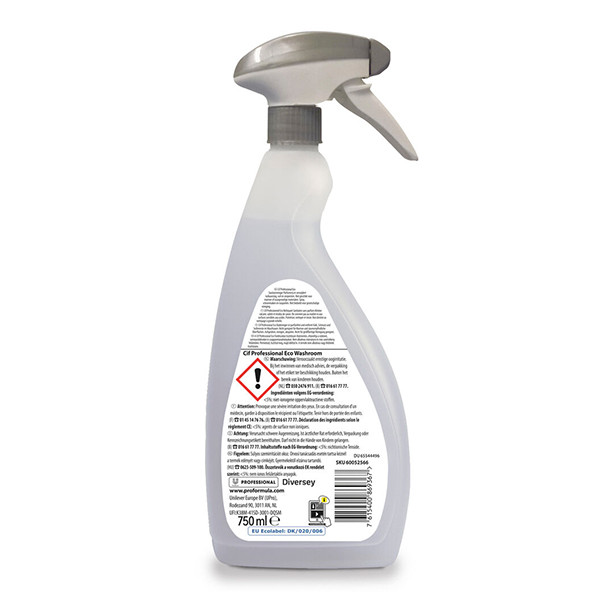 Cif Professional Eco Sanitairreiniger (750 ml) SCI00189 - 2