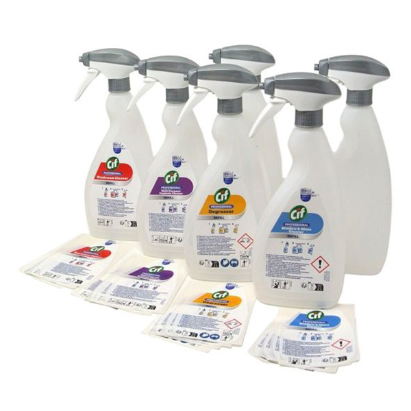 Cif Professional Flessenset (6 stuks á 750 ml) SCI00182 - 1