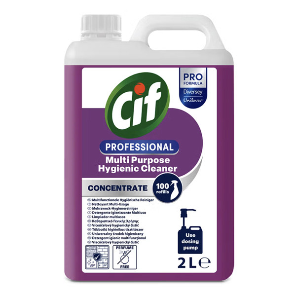 Cif Professional Hygiëne Reiniger Geconcentreerd (2 liter) SCI00179 - 1