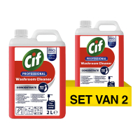 Cif Professional Sanitairreiniger Geconcentreerd (2 x 2 liter) SCI00172