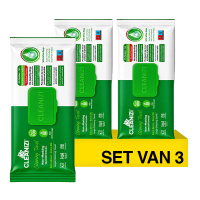 Aanbieding: Cleanizi Schoonmaakdoekjes Witte Zeep Extra Dik (3 verpakkingen à 100 stuks) SCL01010