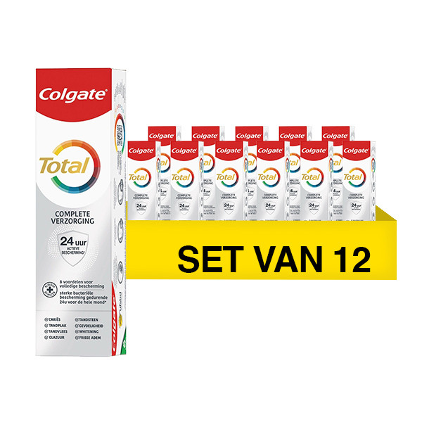 Colgate Aanbieding: Colgate Total Complete Care Tandpasta (12 tubes - 75 ml)  SCO02015 - 1