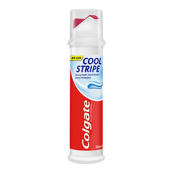 Colgate Cool Stripe Tandpasta Met Pompje (100ml) SCO02024 - 1