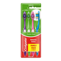Colgate Premier Clean Tandenborstel (4-pack)  SCO02018