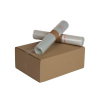 Container zakken 400 liter | LDPE regeneraat | 84 stuks | Transparant (123schoon huismerk)