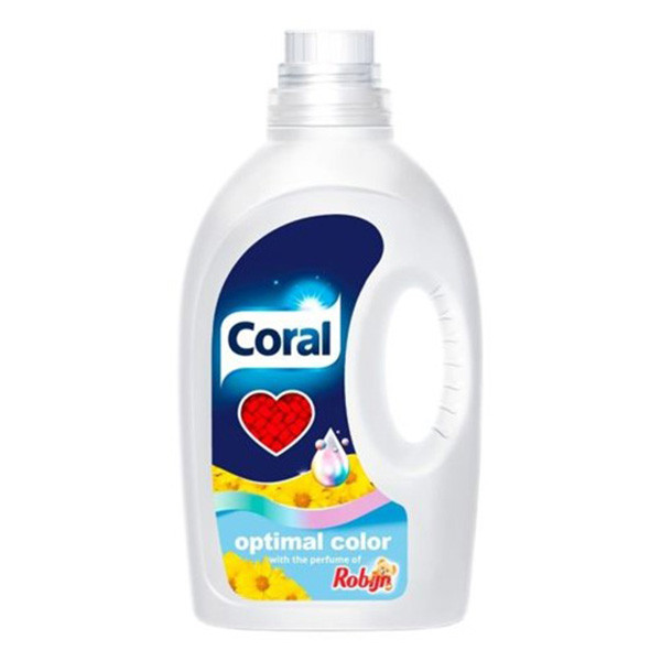 Coral Vloeibaar Wasmiddel Optimal Color Robijn 1,25 Liter (26 wasbeurten) SCO00038 Coral Vloeibaar Wasmiddel Optimal Color Robijn 1,25 Liter (26 wasbeurten) SCO00038 - 1