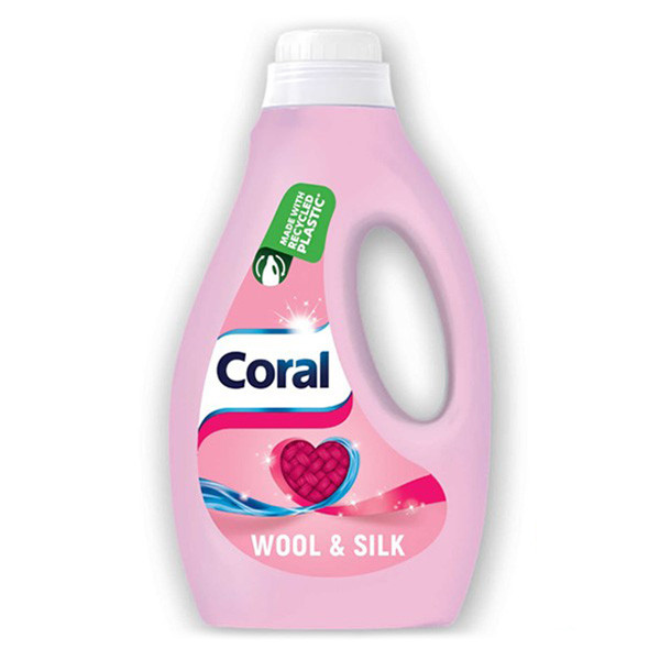 Coral Vloeibaar Wasmiddel Wool & Silk 1,25 liter (26 wasbeurten) SCO00042 - 1
