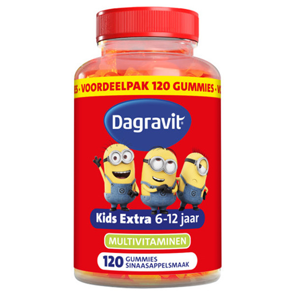 Dagravit Kids-Xtra 6-12 Jaar Vitaminions Gummies (120 stuks) SDA00046 - 1