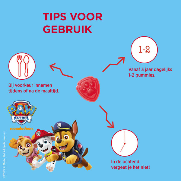 Dagravit Kids-Xtra Multivitaminen 3-5 Jaar Gummies (60 stuks) SDA00043 - 4