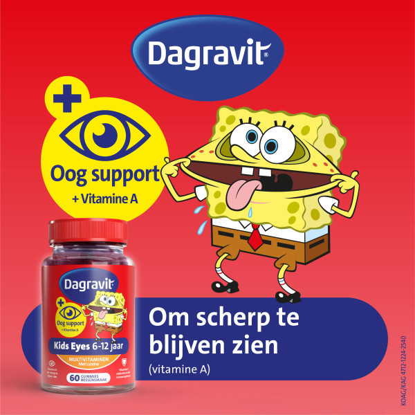Dagravit Kids Eyes 6-12 Jaar Gummies (60 stuks) SDA05123 - 2
