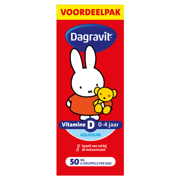 Dagravit Kids Vitamine D Aquosum Druppels (50 ml) SDA00040 - 1
