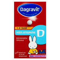Dagravit Kids Vitamine D Kauwtabletten (200 stuks) SDA00041