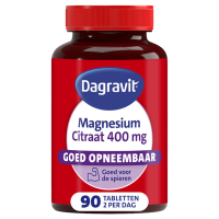 Dagravit Magnesium Citraat 400 mg Tabletten (90 stuks) SDA00060