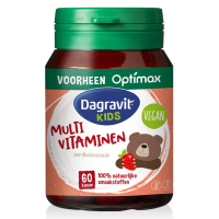 Dagravit Natural Kids Multivitaminen Aardbei Kauwtabletten (60 stuks) SDA00052