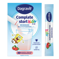 Dagravit Start Multivitaminen Kids Aardbei Sachets (30 stuks) SDA00062